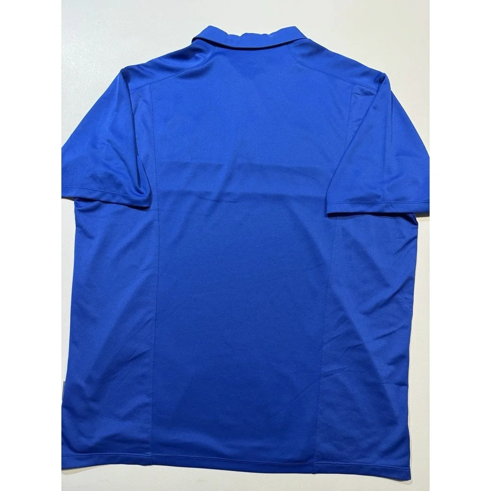 Nike Dri Fit Florida‎ Gators Shirt Mens Extra Large Blue Short Sleeve Golf Polo